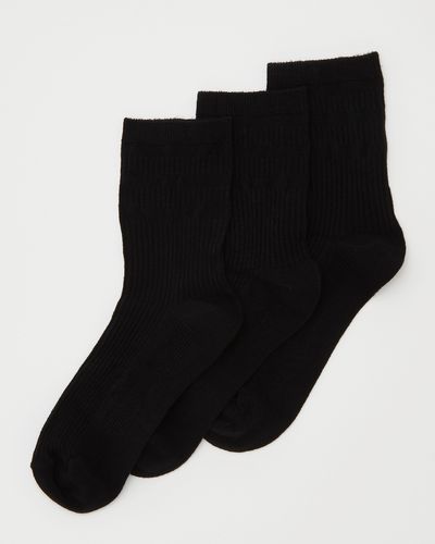 Bamboo Comfort Top Sock - Pack Of 3